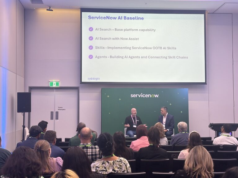 Wrap up ServiceNow AI Summit Auckland with Sysintegra