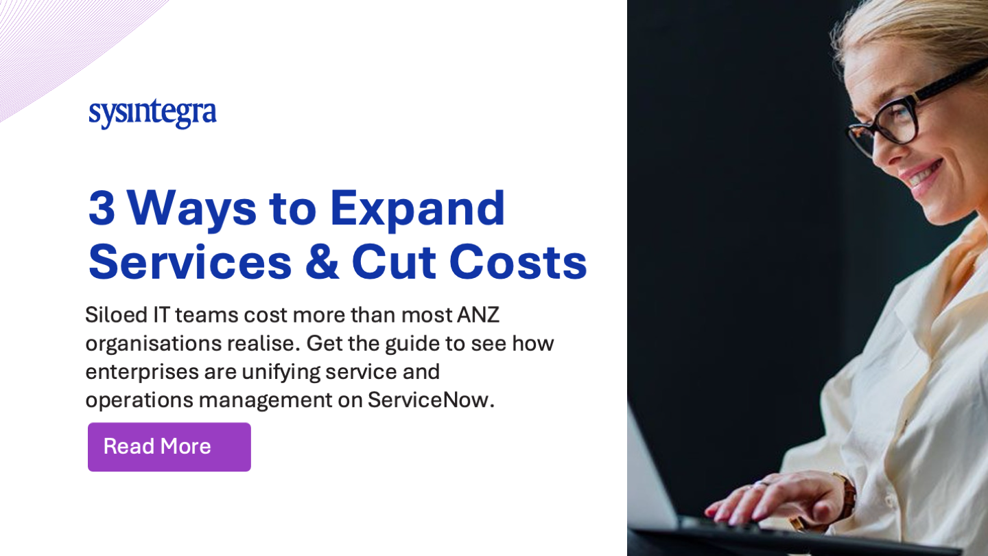 ServiceNow IT operations management Australia