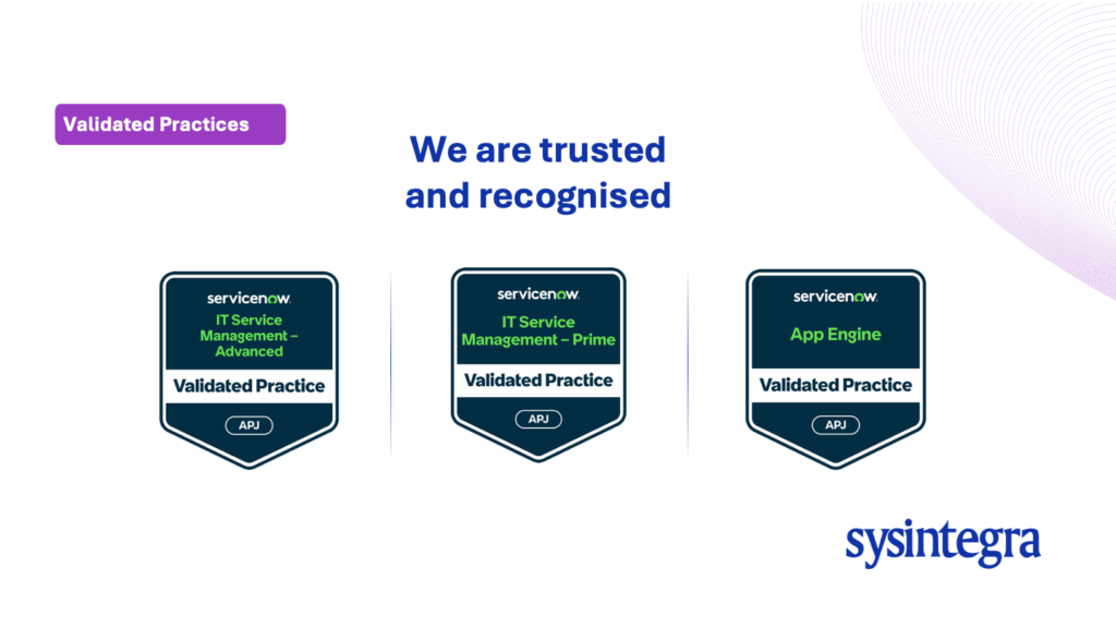 ServiceNow Validated Practice