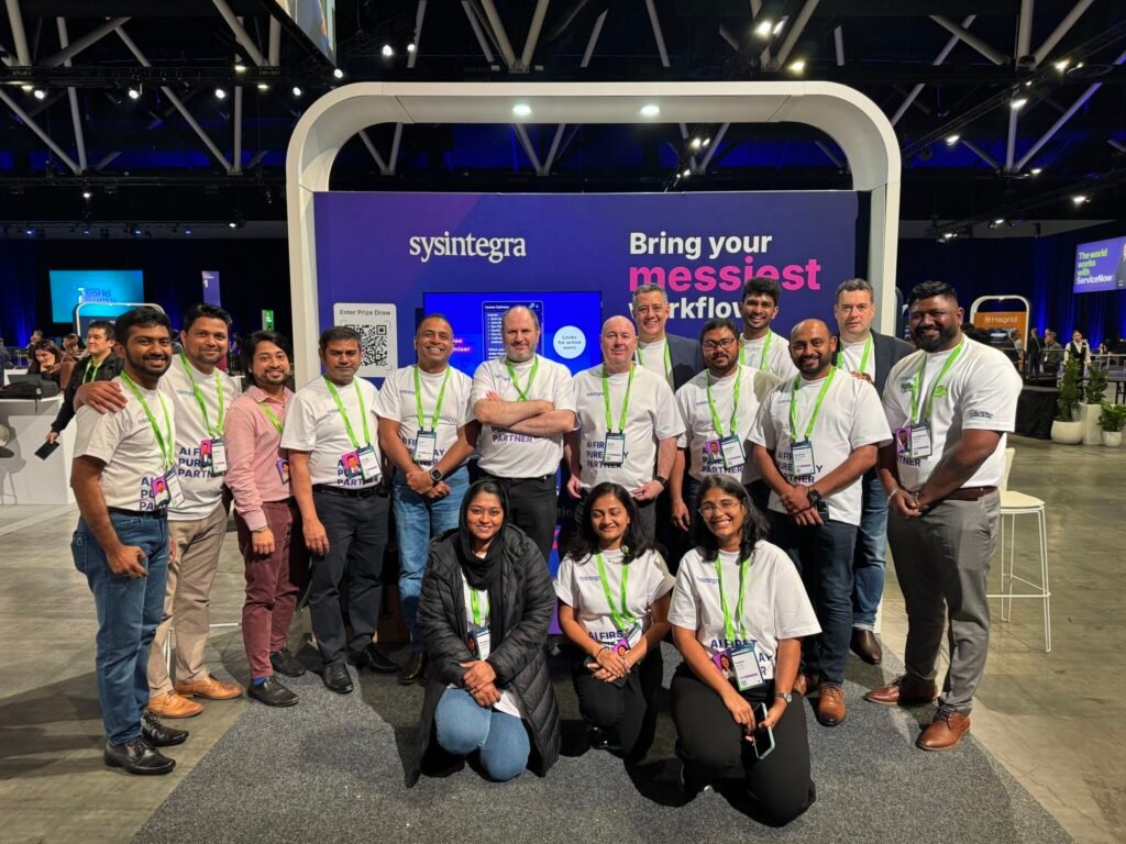 Sysintegra World Forum Sydney team